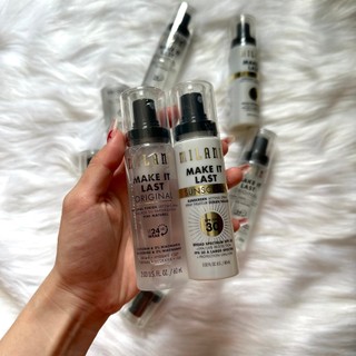 Xịt khóa nền Milani,  Xịt khóa nền makeup giữ lớp trang điểm Milani Make It Last / Sunscreen 60ml.