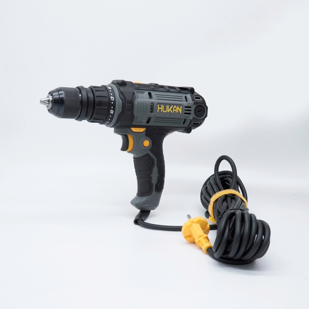 Máy Khoan Điện HUKAN G2-KVT600Q| Đầu kẹp kim loại, 21 Cấp Trượt, Bắt Vít, Thay đầu vặn vít,đầu kẹp 13mm[HÀNG CHÍNH HÃNG]