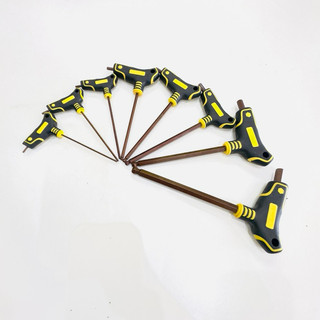 Lục giác chữ T 💪FREE SHIP💪 Lục giác đầu bi LANLONG thép s2 tay cầm nhựa đủ kích cỡ LUCT