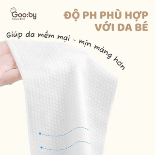 [ MUA 3 TẶNG 1 GÓI CÙNG LOẠI ] - Khăn Ướt Gooby Premium 100 Tờ Đa Năng, Không Cồn, Mềm Mịn, An Toàn Với Da Bé😍