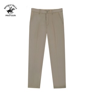 Beverly Hills Polo Club - Quần dài Nam Regular Fit Nâu Trơn Cotton - BHPC- QKLRS24V018