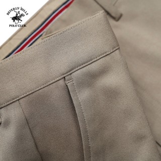 Beverly Hills Polo Club - Quần dài Nam Regular Fit Nâu Trơn Cotton - BHPC- QKLRS24V018