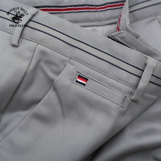 Beverly Hills Polo Club - Quần dài Nam Regular Fit Xám ghi Trơn Cotton - BHPC- QKLRS24V016