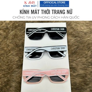 SALE 50% - Kính Dáng Chữ Nhật Chống Tia UV Thời Trang Nam Nữ Thiết Kế Mới Trẻ Trung Sành Điệu -T60