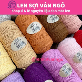 Sợi SIMPLY móc túi/mũ hè (cuộn 150gr)