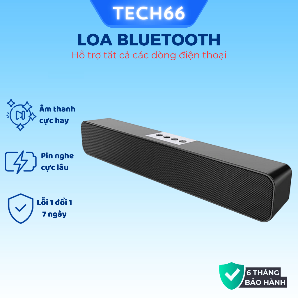 Loa bluetooth nghe nhạc không dây A36 bass siêu trầm cắm usb thẻ ...