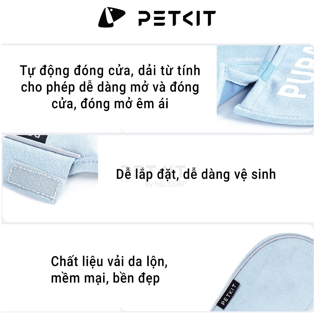 Ảnh Rèm Che Dùng Cho Máy Dọn Phân Mèo Tự Động Petkit Pura Max 4