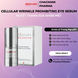 Skincode Cellular Wrinkle Prohibiting Eye Serum - Huyết thanh xóa nhăn mắt, chiết xuất tế bào trẻ hóa hoàn mỹ