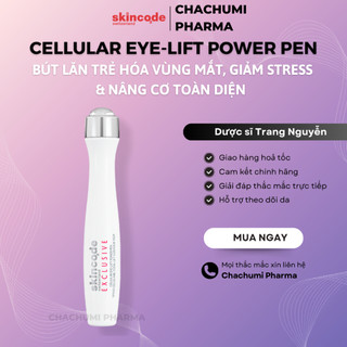Skincode Cellular Eye-Lift Power Pen - Bút lăn thần kỳ trẻ hóa vùng mắt, giảm stress & nâng cơ toàn diện