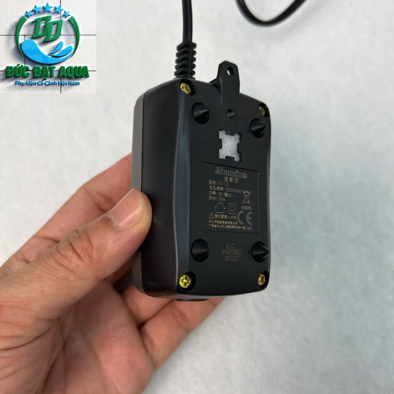 Máy sủi oxy Atman CR 10, CR 40 kèm dây quả sủi . Máy khoẻ siêu êm 9