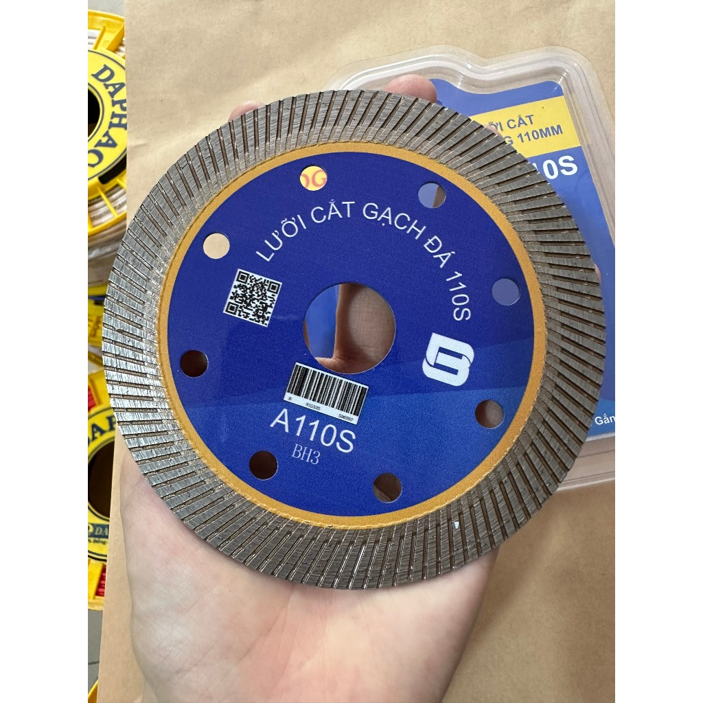 Lưỡi cắt đa năng BOGO-SHIN 110mm cắt gạch đá xi măng chống rung