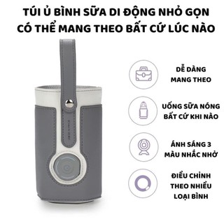 Đai ủ bình sữa, hâm sữa About Baby có cảm biến nhiệt độ cho bé