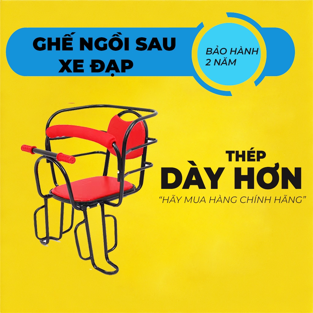 Ghế ngồi phía sau xe đạp, xe đạp điện cho trẻ em Homesheel B1