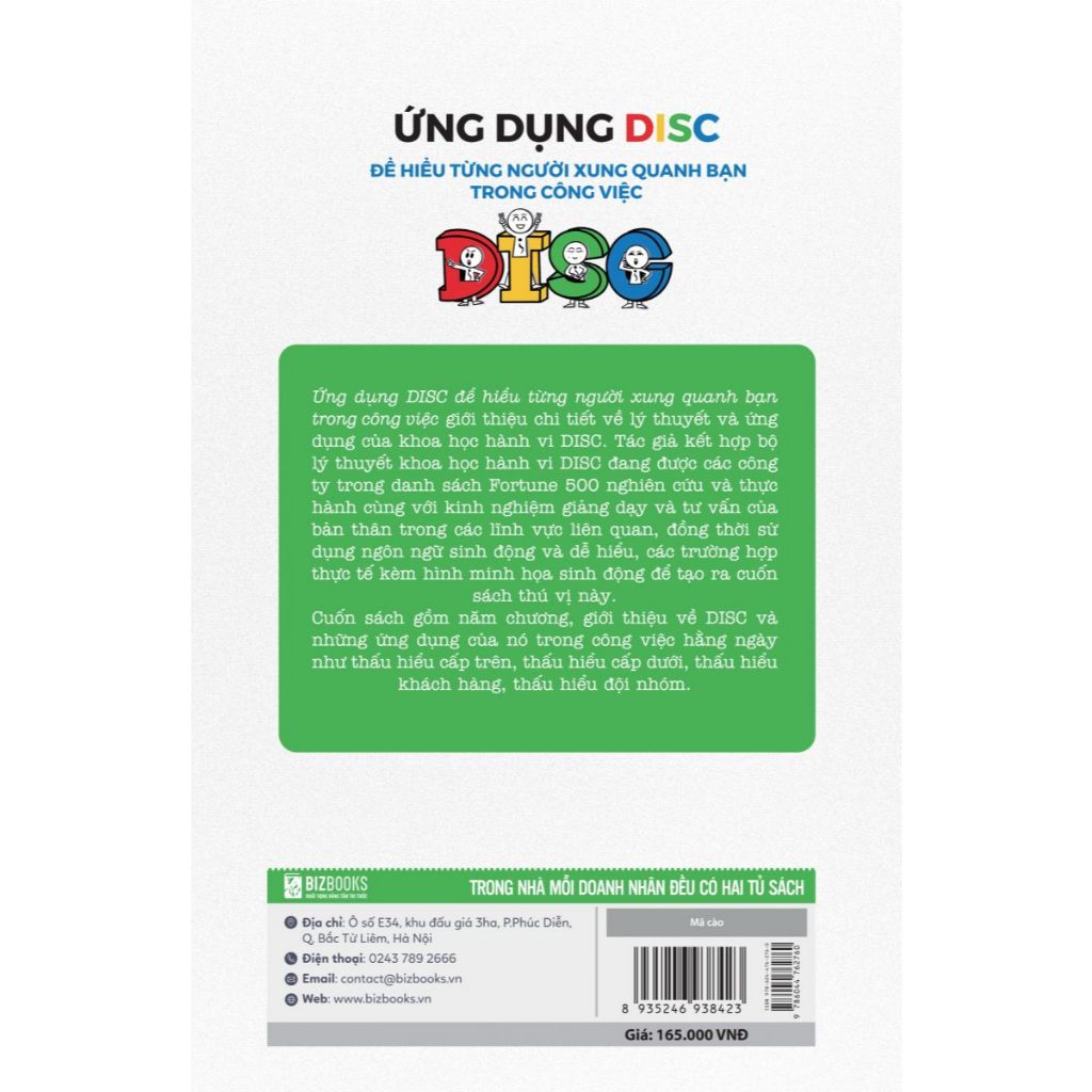 Combo 2 Cuốn Sách Ứng Dụng Disc: Để Hiểu Từng Người Xung Quanh-Gia Đình Và Trong Công Việc, Giải Mã 40 Lời Nói Bên Trong
