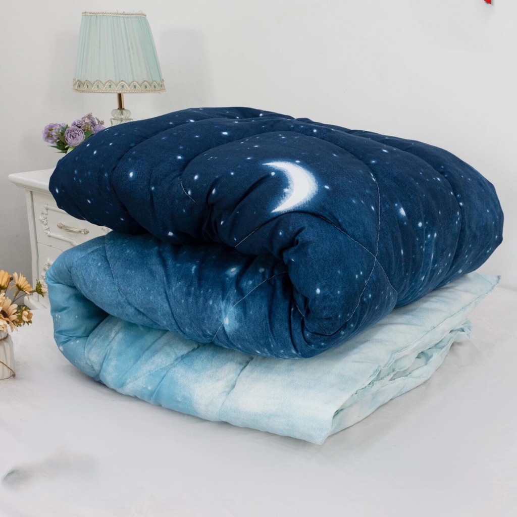 Chăn phao siêu nhẹ siêu ấm có ruột chăn đắp dùng cho mùa đông kích thước 1m8x2m | Shopee Việt Nam