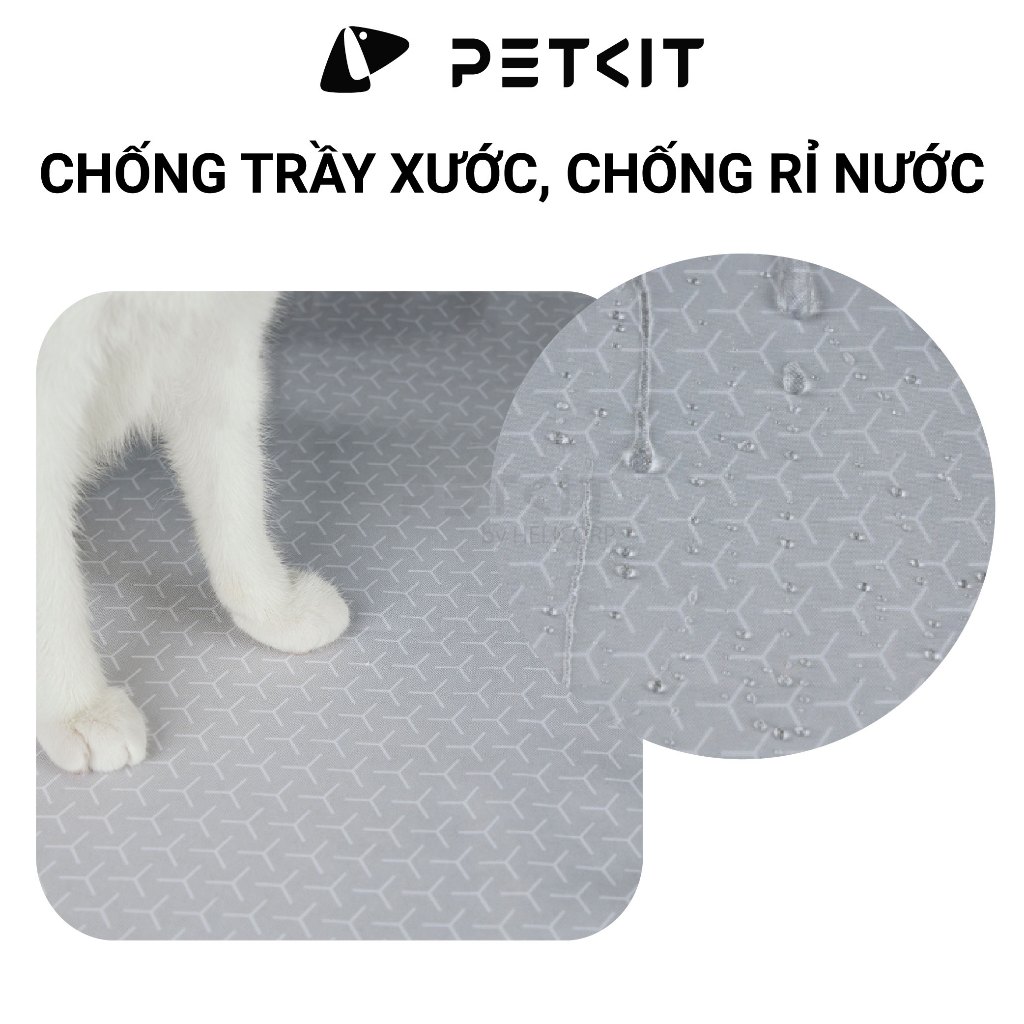 Ảnh Thảm Lót Chống Dính Dùng Cho Máy Dọn Phân Mèo, Máy Vệ Sinh Cho Mèo Petkit Pura Max, Pura X 2
