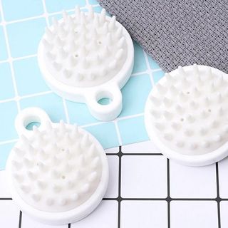 Lược Gội Đầu Silicon Muji Mềm Massage Da Đầu - Giảm Rụng Tóc