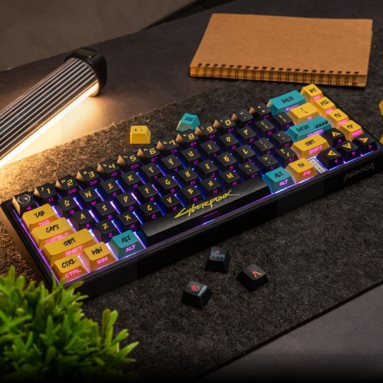 Keycap CyperPunk V2 | Nhựa PBT | Xuyên Led | Cherry Profile | Shopee ...