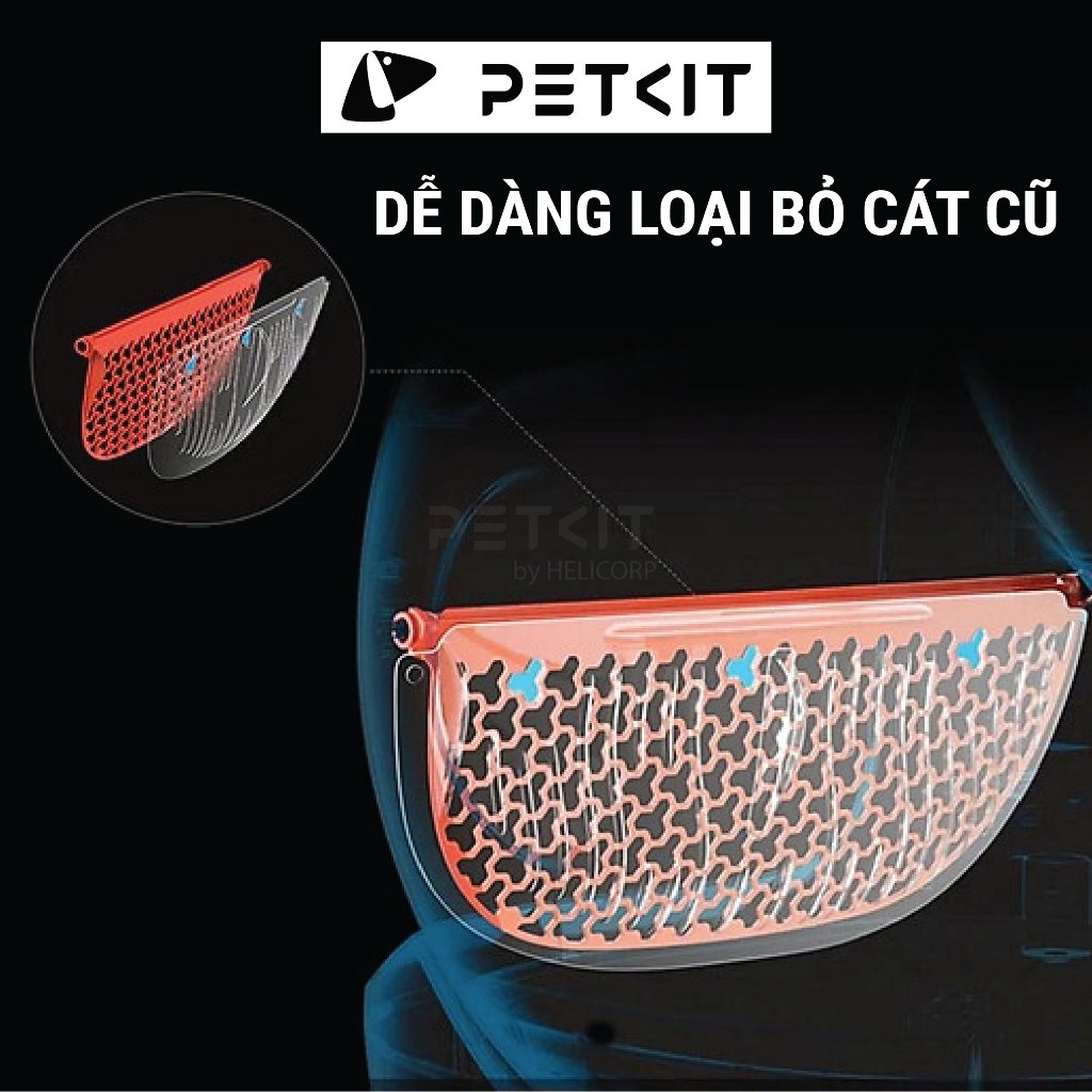 Ảnh Tấm Chắn Xả Cát Cũ Dùng Cho Máy Dọn Phân Mèo Petkit Pura Max 2025 2024 2023 2022 2