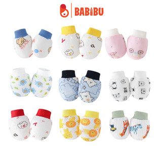 Bao tay cho bé từ 0 tới 3 tháng tuổi họa tiết dễ thương, chất liệu mềm mịn an toàn cho bé
