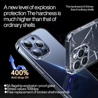 Ốp lưng iphone trong suốt cạnh vuông bảo vệ camera 6 6s 7 8 SE X XS 11 12 13 14 15 16 17 Plus Pro Max - u196, sd196