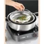 Vỉ hấp, xửng hấp, rổ để đồ chiên ráo dầu chất liệu inox, kèm chân đế, có tay cầm tiện dụng, đa năng