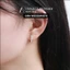 Khuyên Tai Đá Moissanite 2MM Bạc 925 Xi Bạch Kim Tròn Đá Nam Nữ HANADA 1716