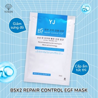 Mặt nạ Exosome Mask, Mặt nạ Yuejin B5 Repair Control EGF Cấp ẩm phục hồi da hộp (1 miếng)