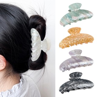 (Tặng hộp quà miễn phí) Kẹp Tóc Vân Đá Xà Cừ Đổi Màu Custom Tên Theo Yêu Cầu, Phụ Kiện Hottrend 2024