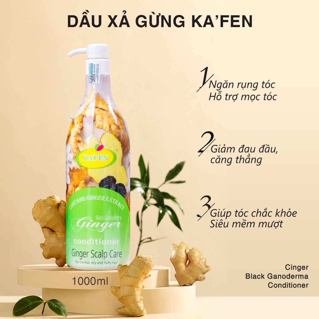 Chất lượng Dầu Gội Kafen Gừng Tươi Tiêu Chuẩn