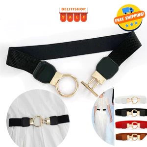 THẮT LƯNG nữ ĐAI VÁY khoá CÀI LỚN dây đai 4cm dễ phối đồ phong cách Hàn Quốc