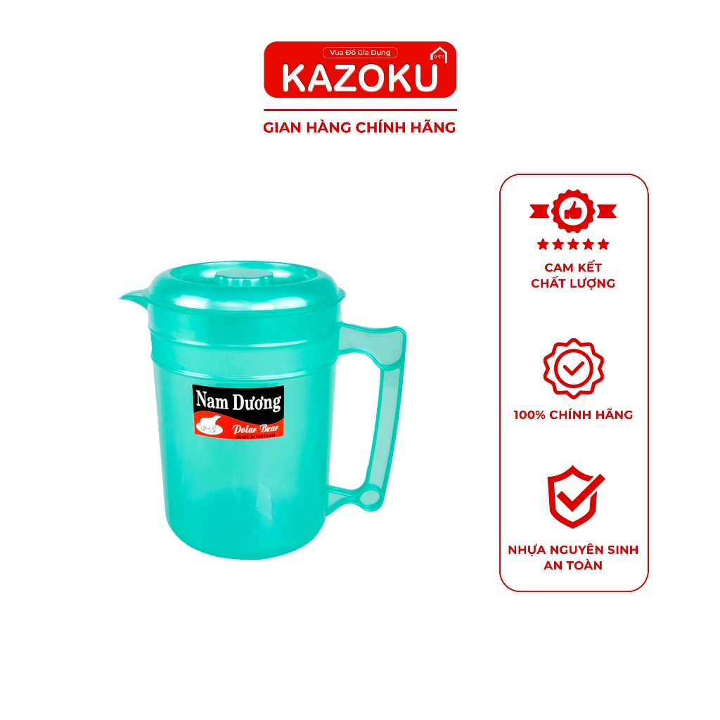 Ca Nước Thái (SỈ Ca 2L) - Ca Nhựa Chất Lượng Cao - Ca Quốc Dân Siêu Rẻ tại Kazoku -  [C25- Ca Đại 2000ML (2L)]