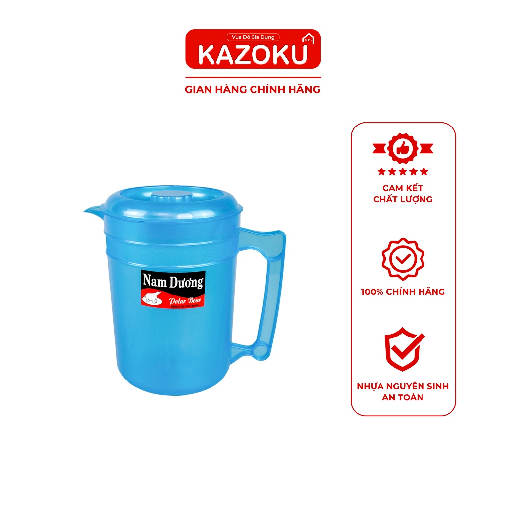 Ca Nước Thái (SỈ Ca 2L) - Ca Nhựa Chất Lượng Cao - Ca Quốc Dân Siêu Rẻ tại Kazoku -  [C25- Ca Đại 2000ML (2L)]