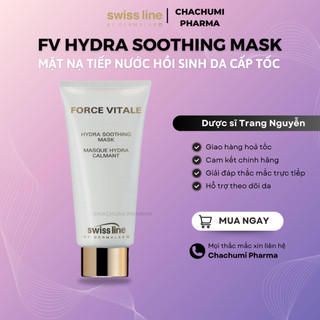 Mặt nạ tiếp nước khôi phục tế bào da Swissline Force Vitale Hydra Soothing Mask