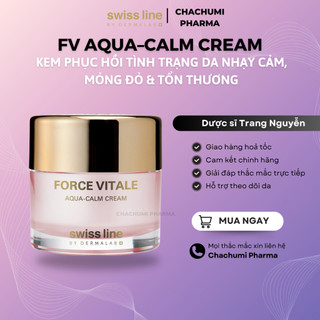Kem hỗ trợ & nuôi dưỡng da nhạy cảm Swissline Force Vitale Aqua-Calm Cream
