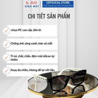 SALE 50% - Kính Râm Thích Hợp Cho Nam Nữ Vuông Thời Trang Đẹp Huyền Bí Nhanh Tay Thì Còn Một mớ -T61