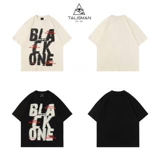 Áo thun cổ tròn unisex TalismanVN T31 BlackOne