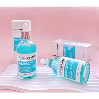 Serum B5 Senademar Microneedle Ampoule Cấp Ẩm Phục Hồi Sáng Da 100ml - Bebeau