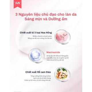 HISTOIRE NATURELLE Mặt Nạ Hoa Hồng Bulgaria Rose Mask , Dưỡng Da Mịn Màng, Giữ Ẩm Bù Nước