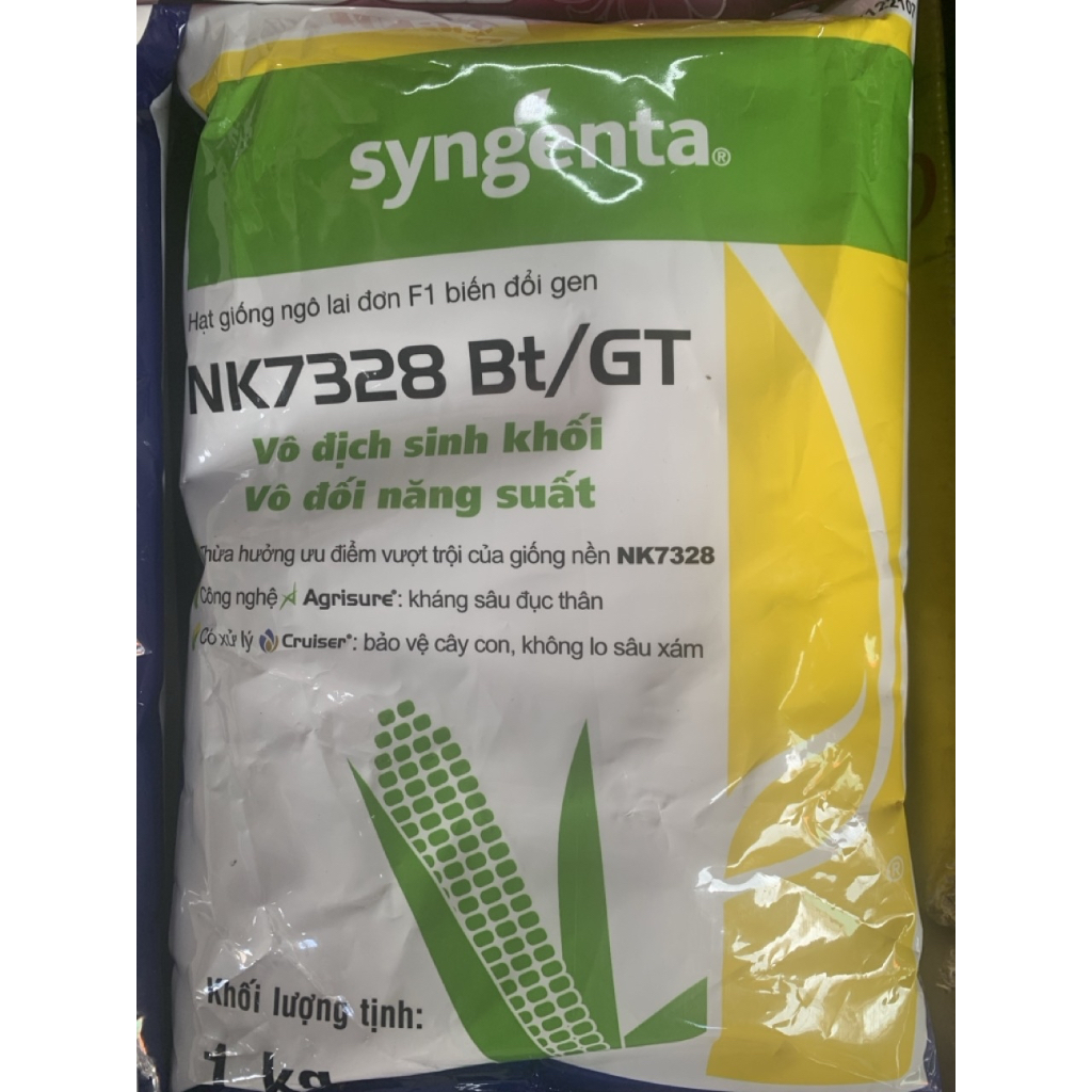 Hạt Giống Ngô ( Bắp ) Lai Đơn F1 Biến Đổi Gen Nk 7328 Bt/Gt Gói 1Kg ...