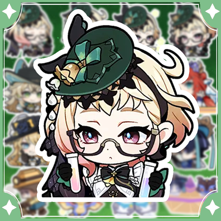 [Genshin Impact] Sticker Emilie,Navia,Wanderer,Nilou và Kirara - Vương ...