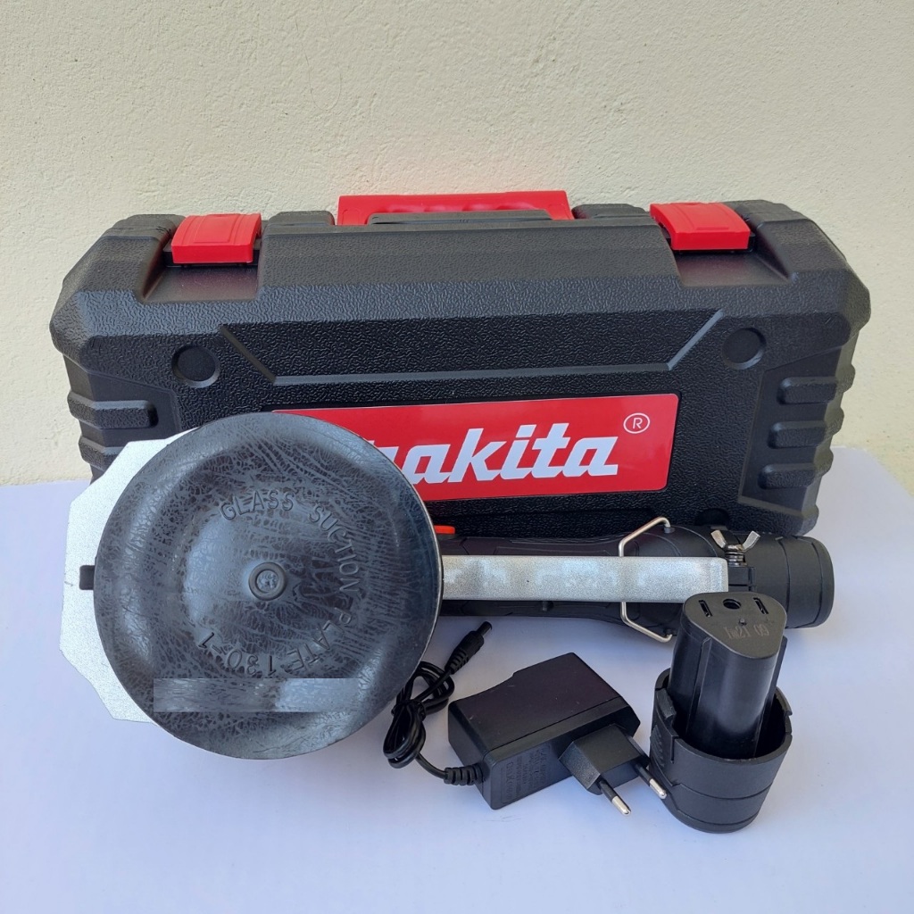 Máy rung ốp lát gạch Ma. kita 18v. Rung 6 cấp, nâng hít gạch 80x80. 100kg