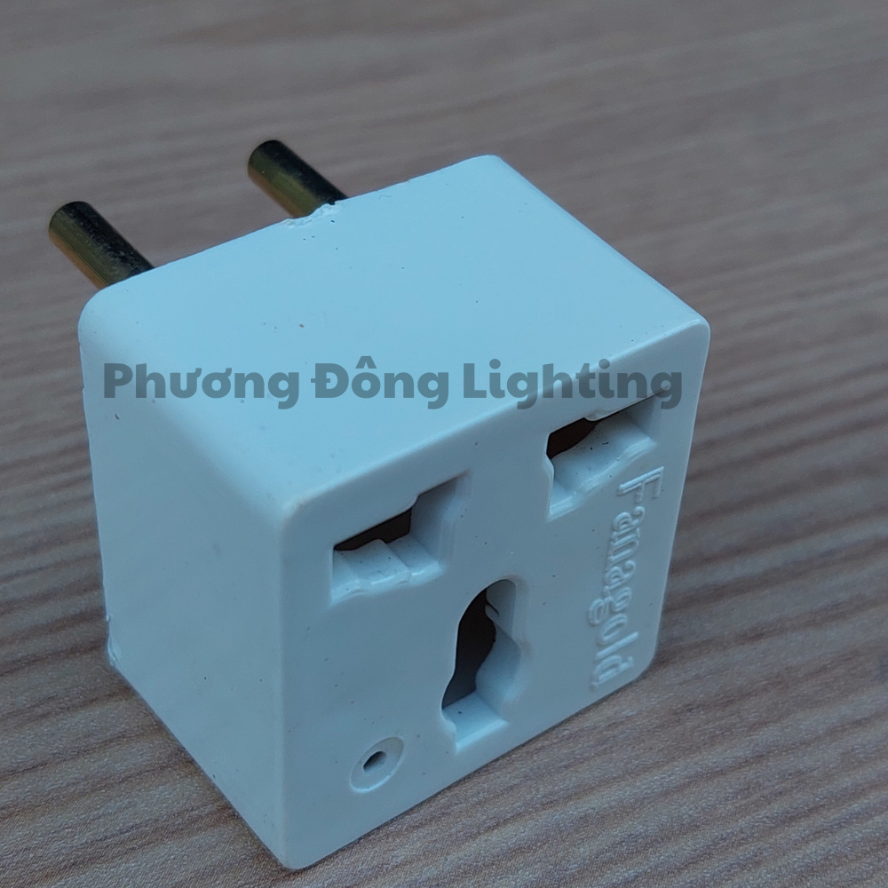 Phích cắm đổi điện 3 chấu sang 2 chấu - 3000W - Fanagold