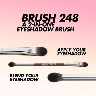 Cọ phấn mắt hai trong một 2-Ended Eyes Brush N248 - Make Up For Ever