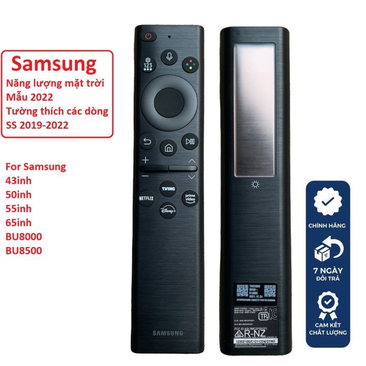 Remote Giọng Nói SAMSUNG Năng Lượng Mặt Trời - Điều Khiển TiVi ...