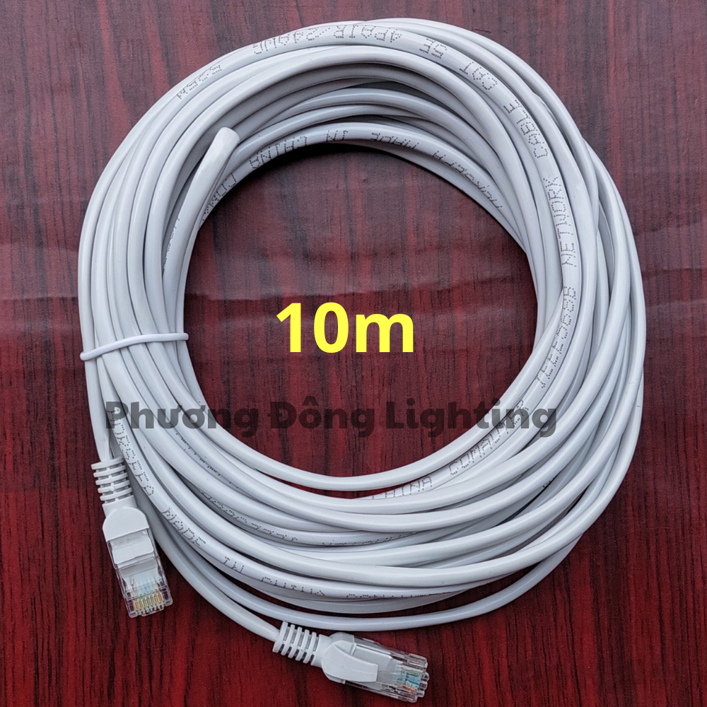 Dây cáp mạng  Dây LAN bấm sẵn 2 đầu CAT 5E - 2m 3m 5m 10m 15m 20m 25m