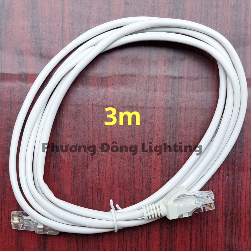 Dây cáp mạng  Dây LAN bấm sẵn 2 đầu CAT 5E - 2m 3m 5m 10m 15m 20m 25m