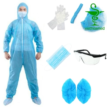 Quần Áo bảo hộ, chống dịch, phòng dịch bộ 7 món