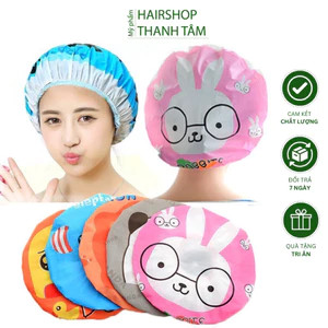 Mũ tắm người lớn, nón tắm trùm đầu xinh xắn, màu ngẫu nhiên, có thể giặt sử dụng nhiều lần | THANH TÂM
