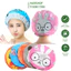 Mũ tắm người lớn, nón tắm trùm đầu xinh xắn, màu ngẫu nhiên, có thể giặt sử dụng nhiều lần | THANH TÂM
